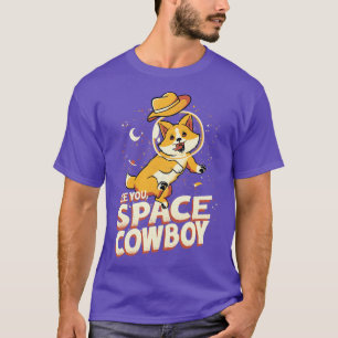 T-shirt Corgi Space Cowboy par Tobe Fonseca