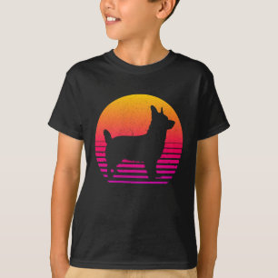 T-shirt Corgi style vintage rétro des années 80