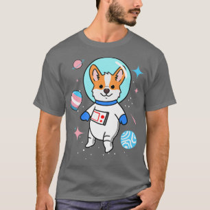 T-shirt Corgi transgenre dans l'espace Trans Pride 1334