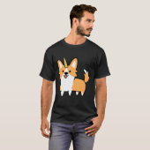 T-shirt Corgi Unicorn (Devant entier)