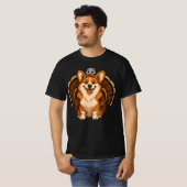 T-shirt Corgi Wearing Turkey Fall Autumn Thanksgiving  (Devant entier)