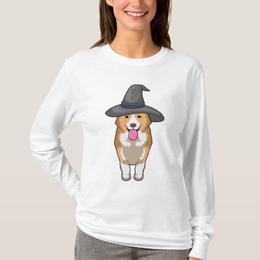 T-shirt Corgi Witch (Devant)