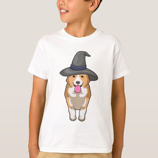 T-shirt Corgi Witch (Devant)