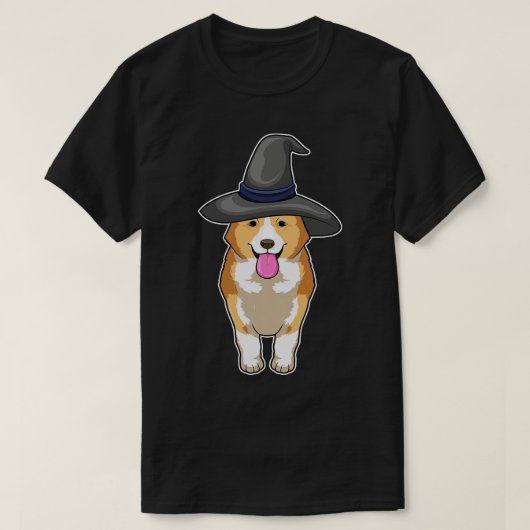 T-shirt Corgi Witch (Design devant)