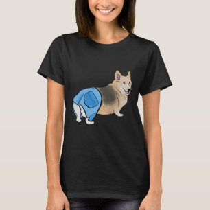 T-shirt Corgi With Pants