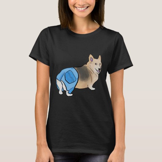 T-shirt Corgi With Pants (Devant)