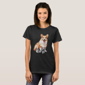 T-shirt Corgi x Welsh Corgi Chien (Devant entier)