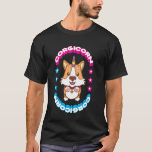 T-shirt Corgicorn Mignon Design de Licorne Corgi