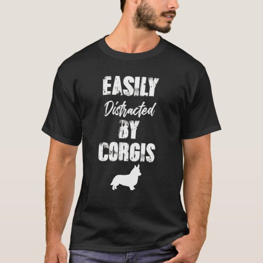 T-shirt Corgis Womens Mens (Devant)