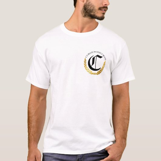 T-shirt corléon blanc (Devant)