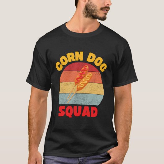 T-shirt Corn Dog Squad Graphic (Devant)