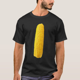 T-shirt Corn Food Picture 2022 Funny Lazy Halloween Costum
