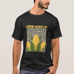 T-shirt Corn-quer It! Labyrinthe de maïs Festival d'automn