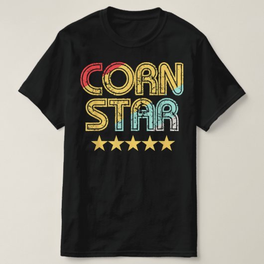 T-shirt Corn Star Team Cornhole (Design devant)