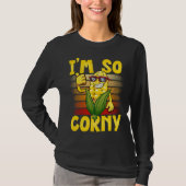 T-shirt Corn Vegetables  i´m so Corny (Devant)