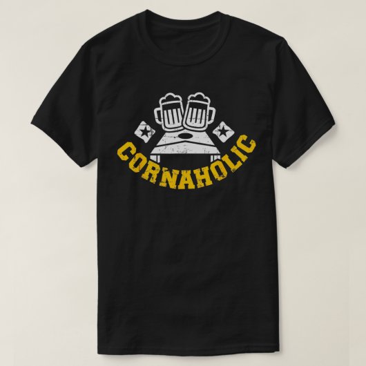 T-shirt Cornaholic (Design devant)