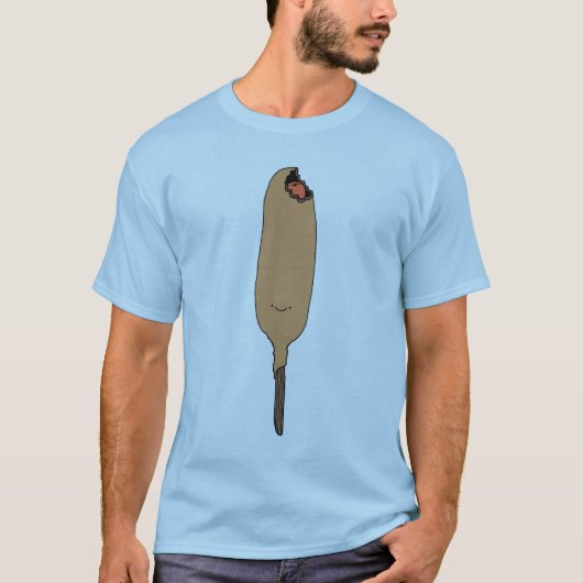 T-shirt Corndog heureux (Devant)