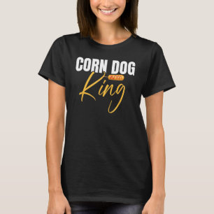 T-shirt Corndog Man Fried Food Lover Hot Dog Funny Corn Do