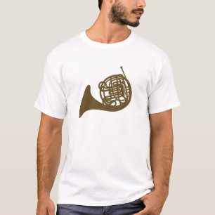 T-shirt Corne Brown
