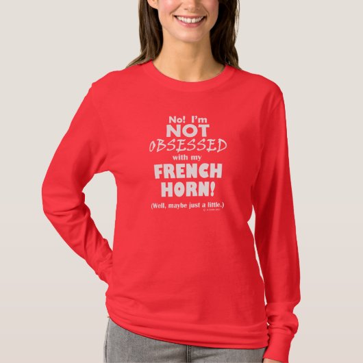 T-shirt Corne française observée (Devant)