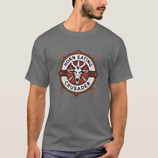 T-shirt Corne Manger Croisader Graphic Tee (Devant)