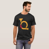 T-shirt Corne postale (Devant entier)