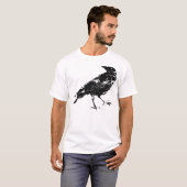 T-shirt Corneille affligée (Devant entier)