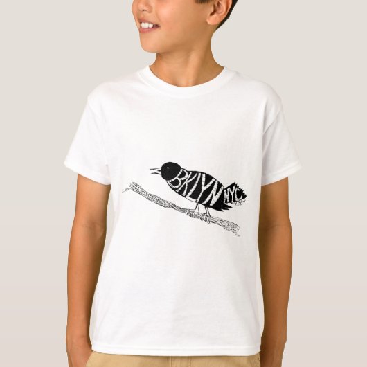T-shirt Corneille de Brooklyn (Devant)