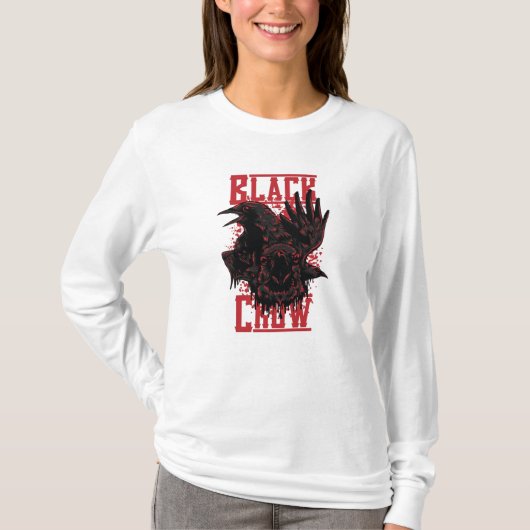 T-shirt Corneille noire (Devant)