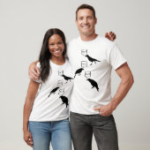 T-shirt Corneilles comptant 123 (Unisexe)