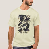 T-shirt Corneilles et marais (Devant)