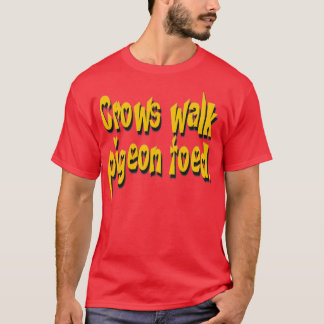 T-shirt Corneilles pied pigeon tot 1