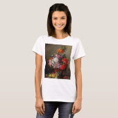 T-shirt Cornelis Johannes van Hulsteijn Vase avec Fleurs (Devant entier)