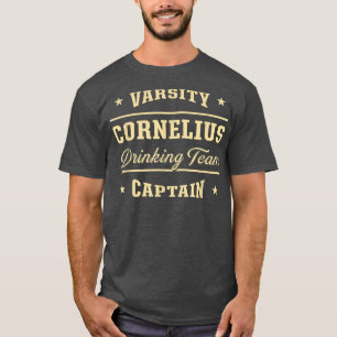 T-shirt Cornélius capitaine de l'équipe de boisson de Caro