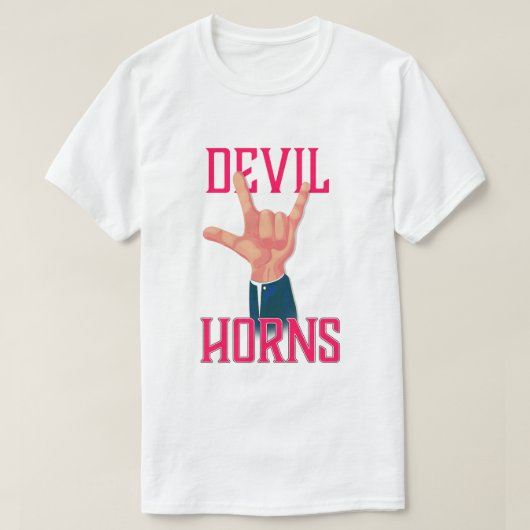 T-shirt Cornes de Diable (Design devant)