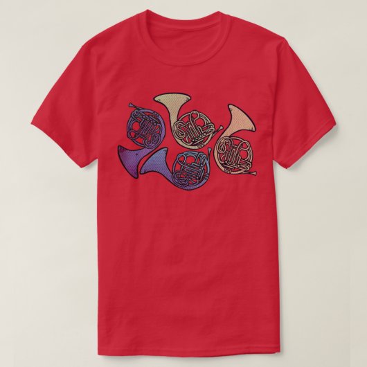 T-shirt Cornes françaises (Design devant)