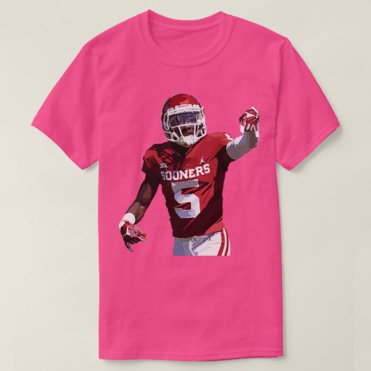 T-shirt Cornes vers le bas Brown (Design devant)