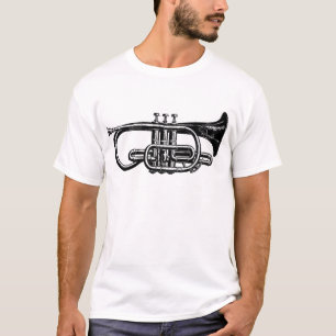 T-shirt Cornet en laiton impérial - instrument de musique