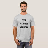T-shirt Cornet Meister chemise Musical en laiton Instrumen (Devant entier)