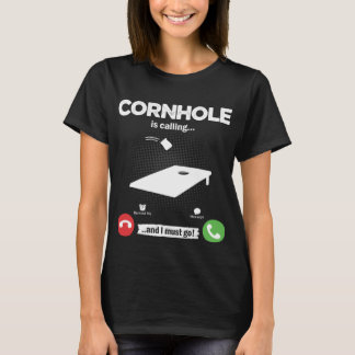 T-shirt Cornhole Appelle Je Dois Aller Baggo Hobby Cornhol