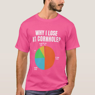 T-shirt Cornhole Art For Men Femmes Corn Hole Joueur d'équ