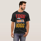 T-shirt Cornhole Corn Hole Toss Boss (Devant entier)