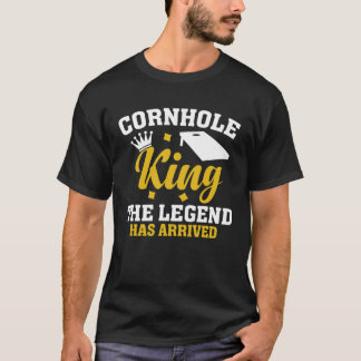 T-shirt Cornhole Cornhole King la Légende est arrivée