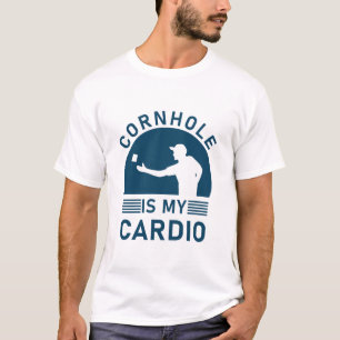 T-shirt Cornhole est mon Cardio - Cornhole