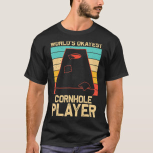 T-shirt Cornhole For Men Femme Bean Bag Joueurs De Jeu Jeu