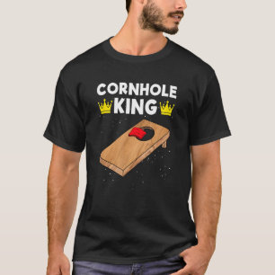 T-shirt Cornhole KI ng Cornhole Team Bean Bag Cornhole