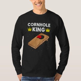 T-shirt Cornhole KIng Cornhole Team Bean Bag   Cornhole