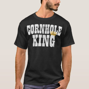 T-shirt Cornhole King Funny drôle jeu de société chemise d