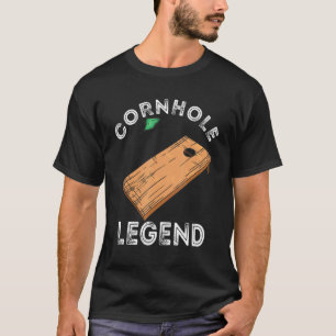T-shirt Cornhole Legend Board Jeu Bean Bag