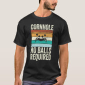 T-shirt Cornhole No Balls Required Bean Bag Toss (Devant)